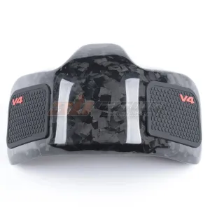 Motorcycle Tankpad Tank Cover For Ducati Streetfight V4 Panigale V4 2019 2021 Full Carbon Fiber 100%