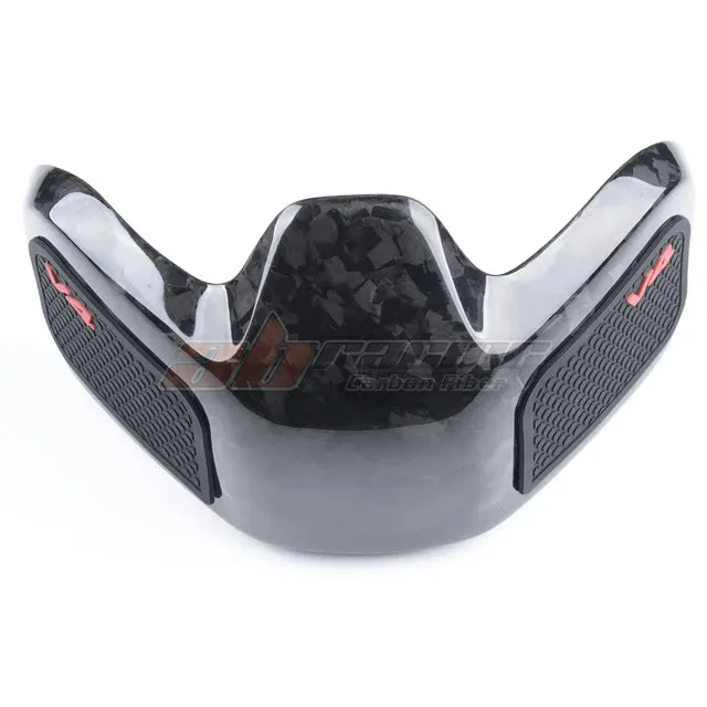 Motorcycle Tankpad Tank Cover For Ducati Streetfight V4 Panigale V4 2019 2021 Full Carbon Fiber 100%