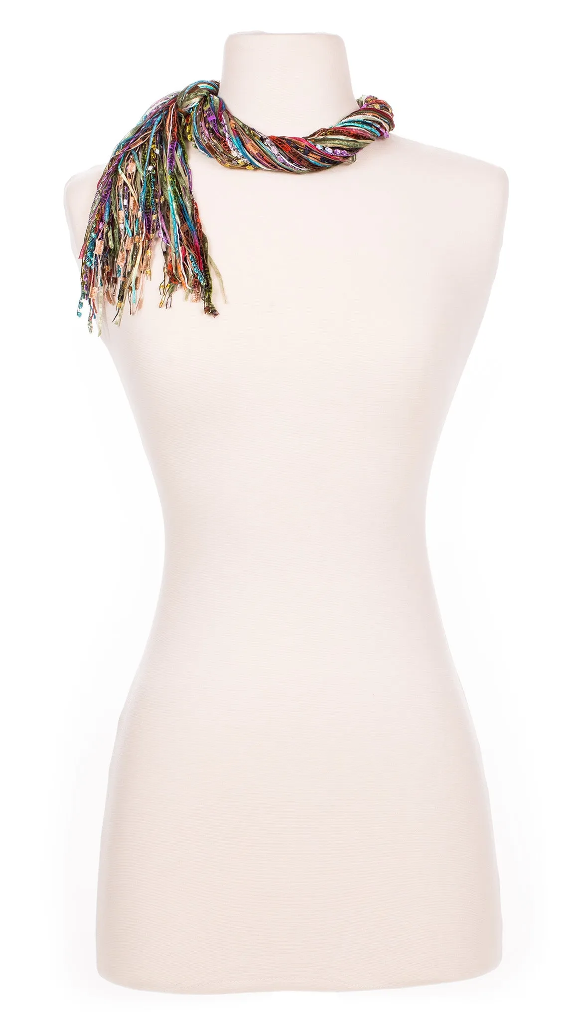 Multi Color Classic String Scarf