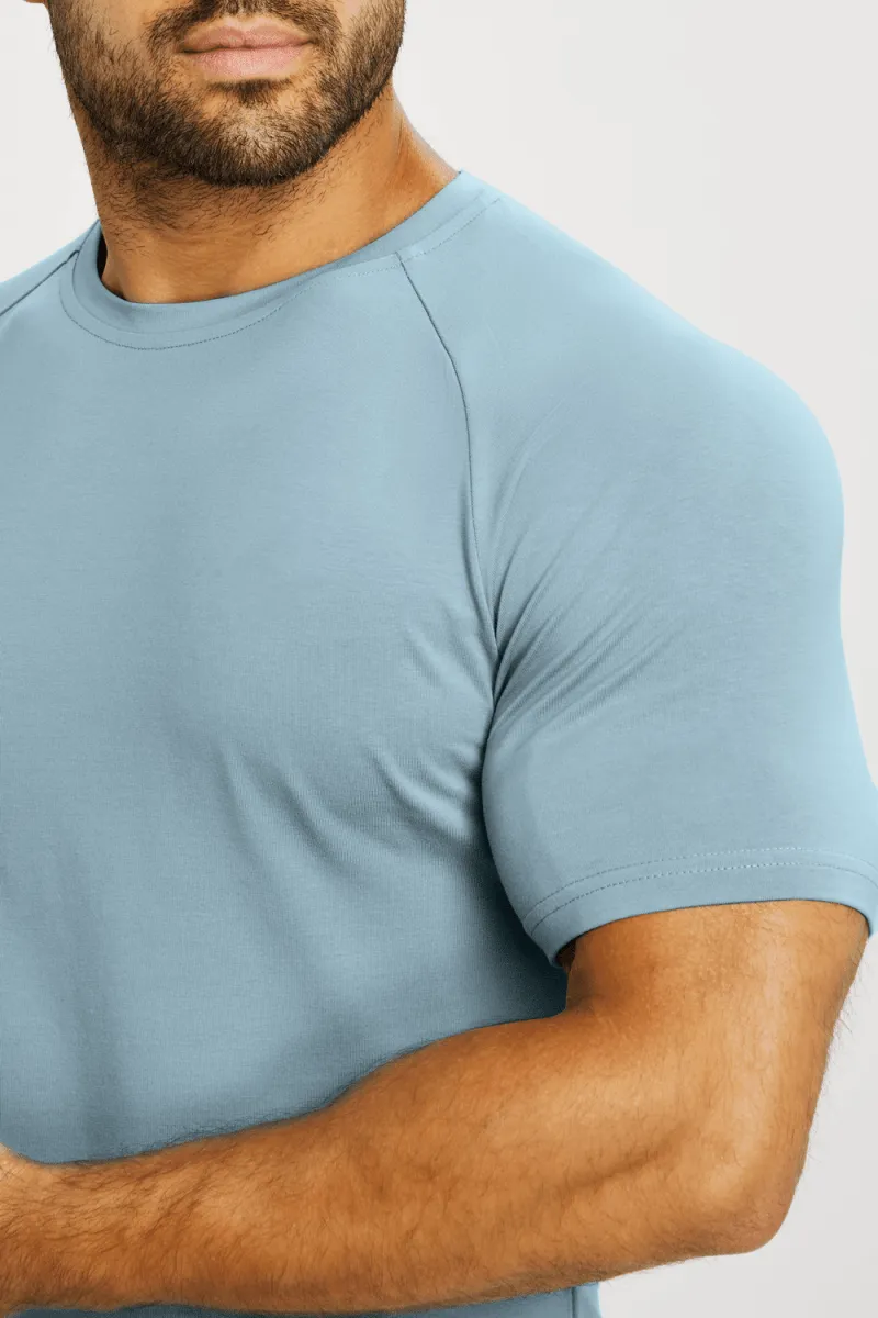 Muscle Fit Blue & White 5-Pack