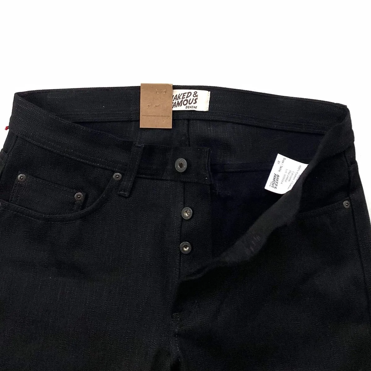 Naked & Famous Denim Shinigami Selvedge - Weird Guy Jeans