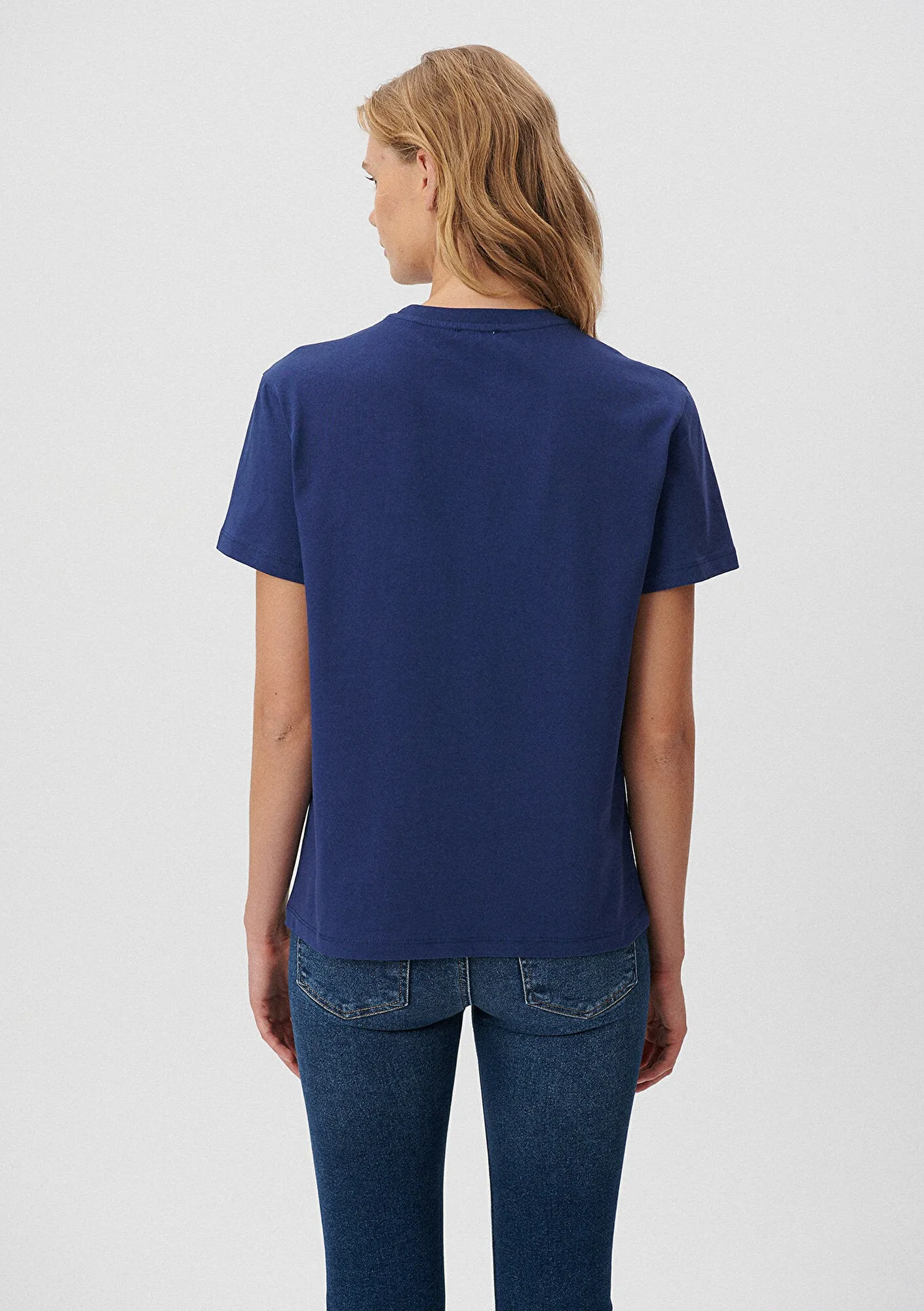 Navy Basic Top
