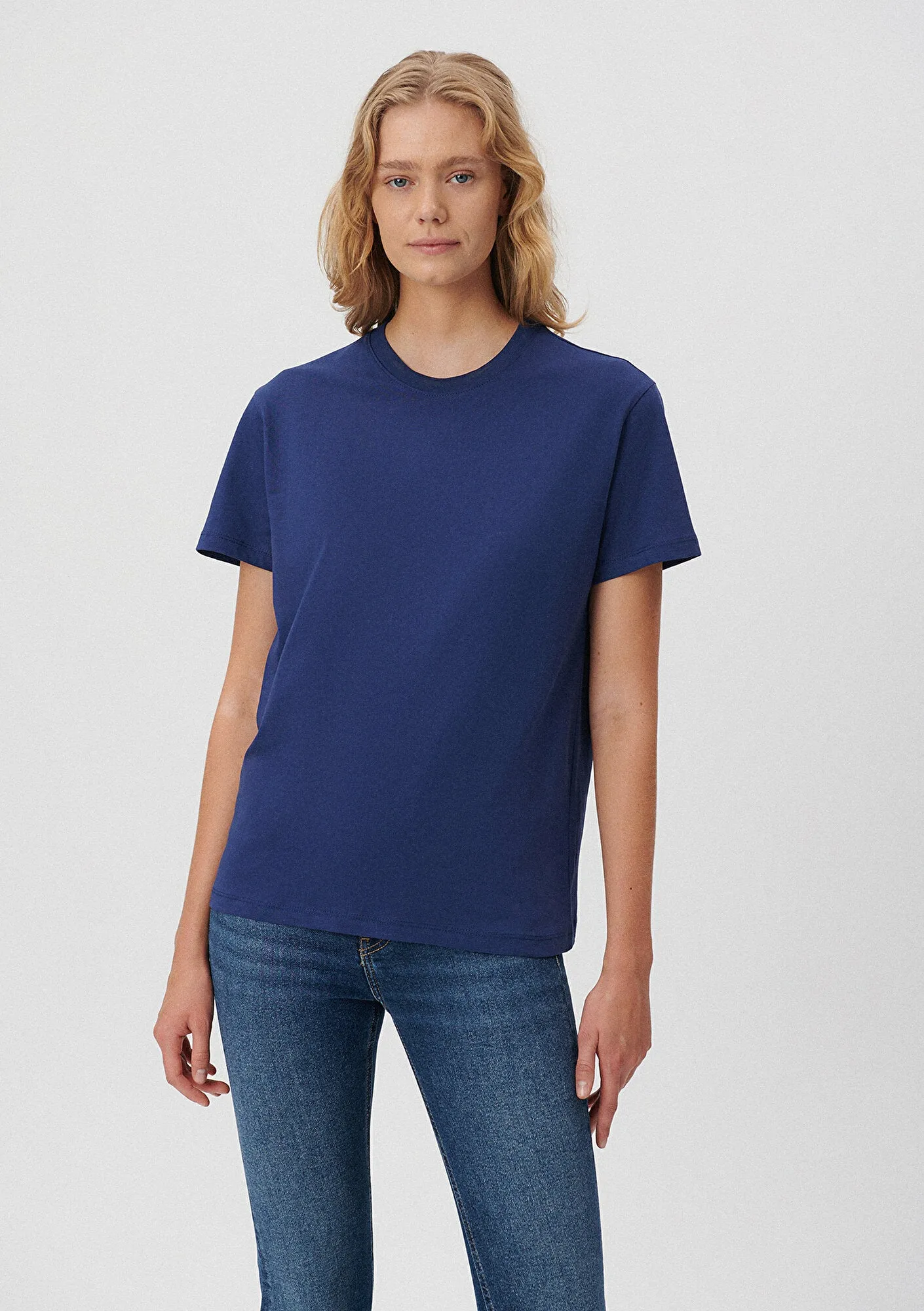 Navy Basic Top