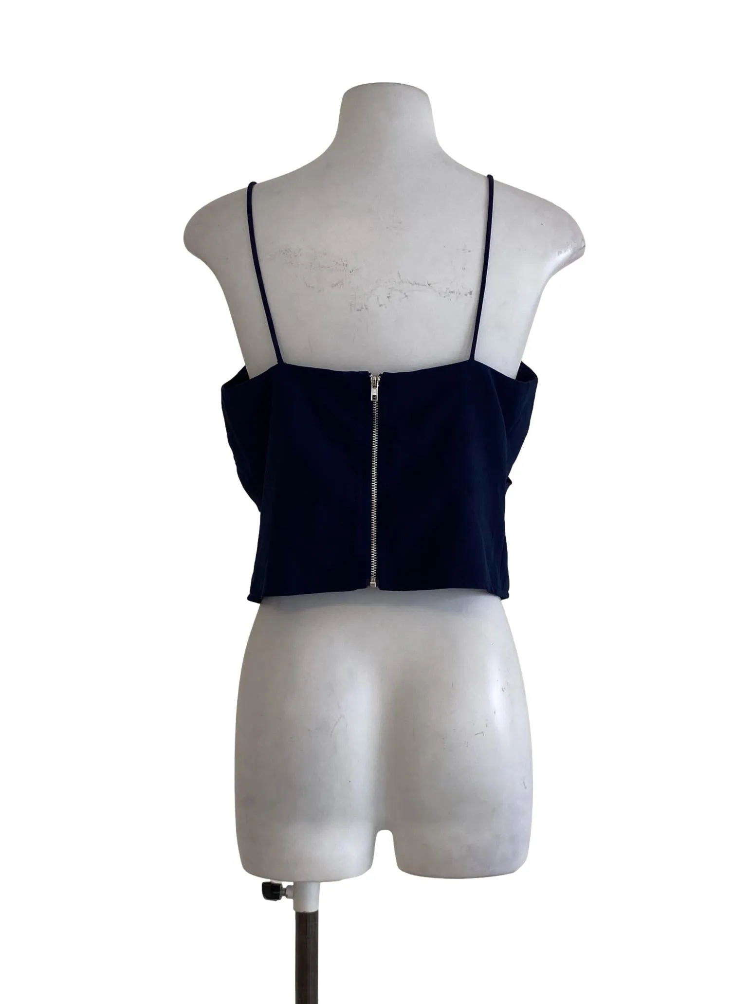 Navy Plain Tank Top