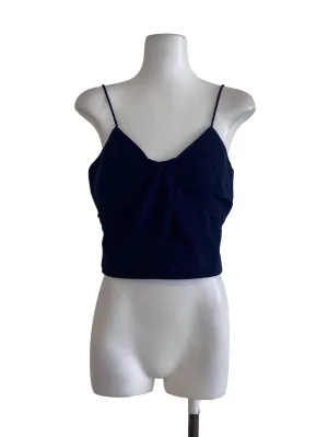 Navy Plain Tank Top