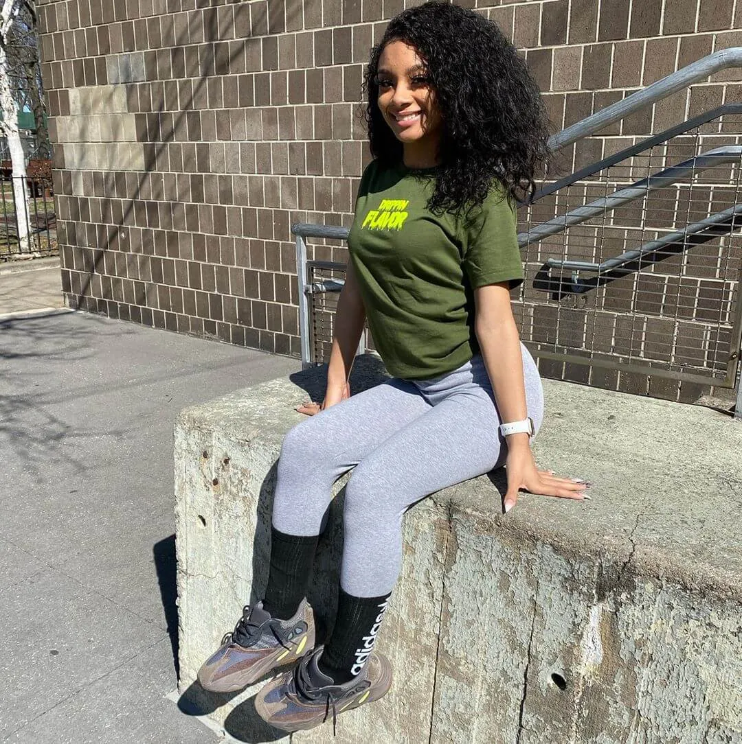 Neon Yellow Drippin Flavor | Olive Tee