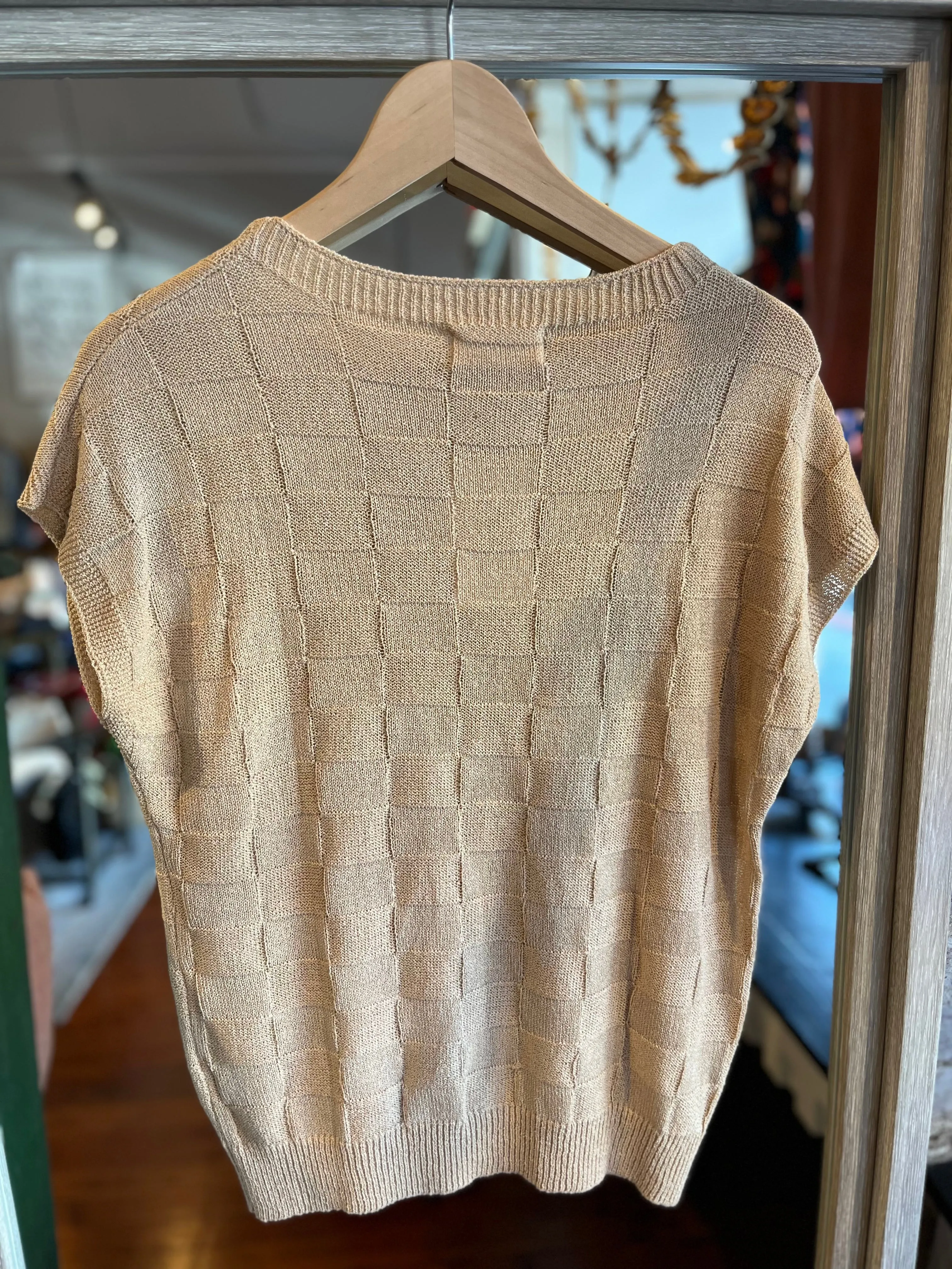 Neutral Pocket Sweater