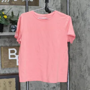 Nine West Womens Short Sleeve Soft Spun T-Shirt Tee 165f87e9da21b5 Coral Pink M
