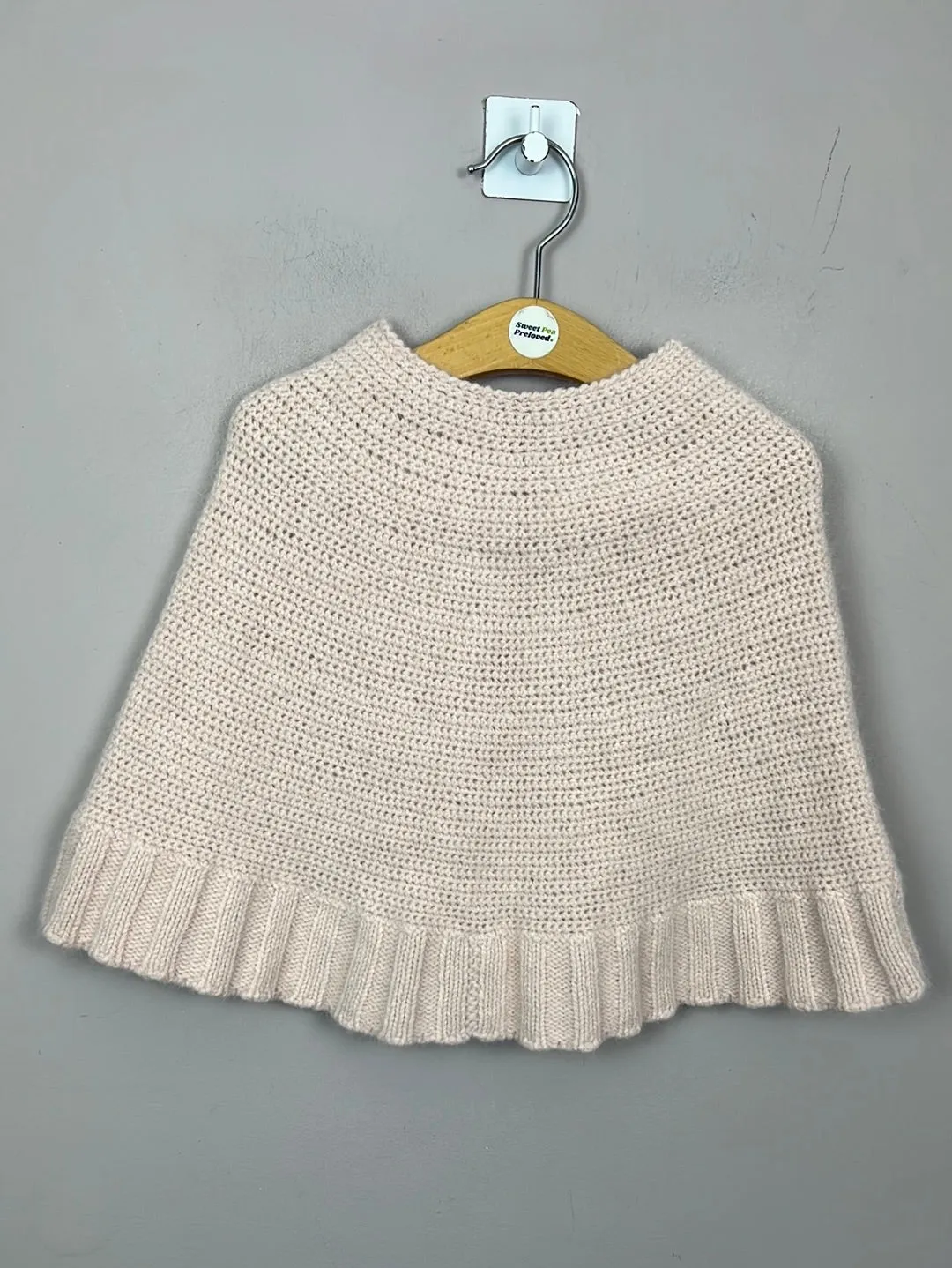 Noa Noa pale pink poncho S/M