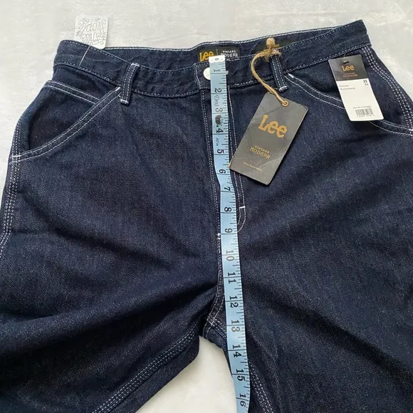 NWT Lee / Free People Dungaree Carpenter Jeans