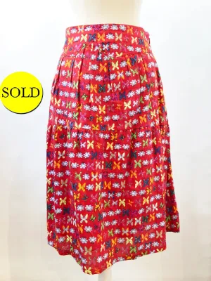 Oilily Butterfly Skirt Size 38 Fr (8 / M Us)