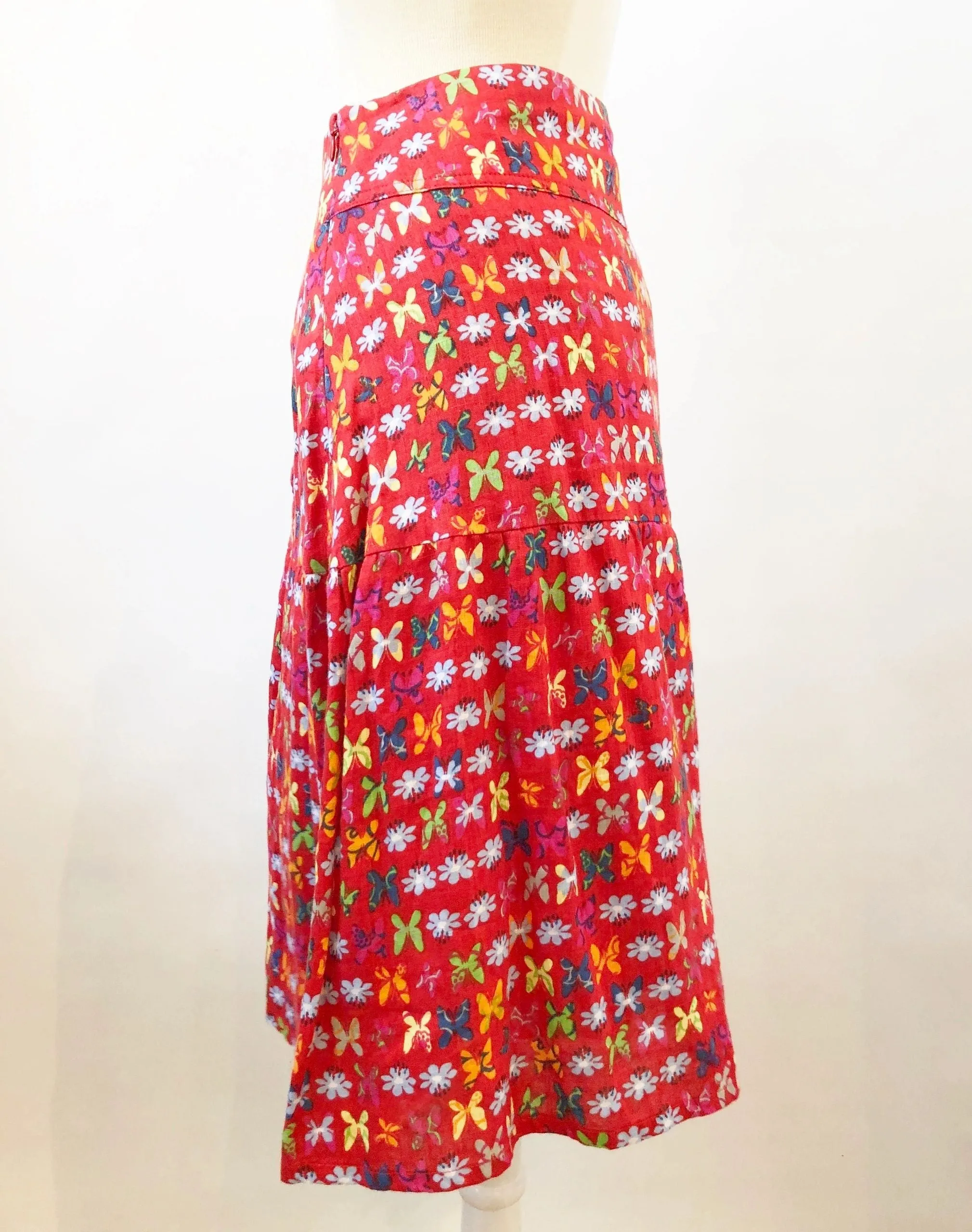 Oilily Butterfly Skirt Size 38 Fr (8 / M Us)