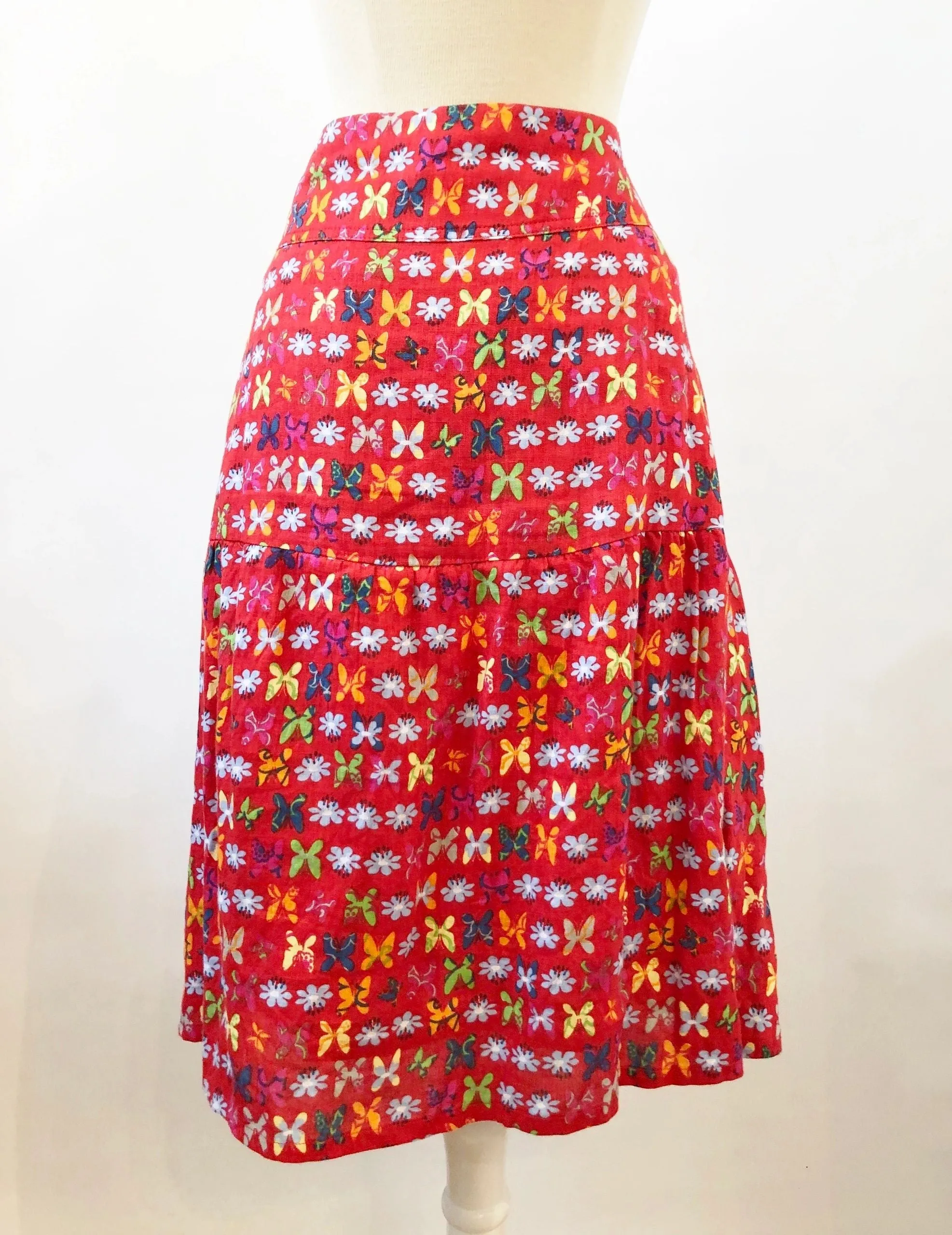 Oilily Butterfly Skirt Size 38 Fr (8 / M Us)