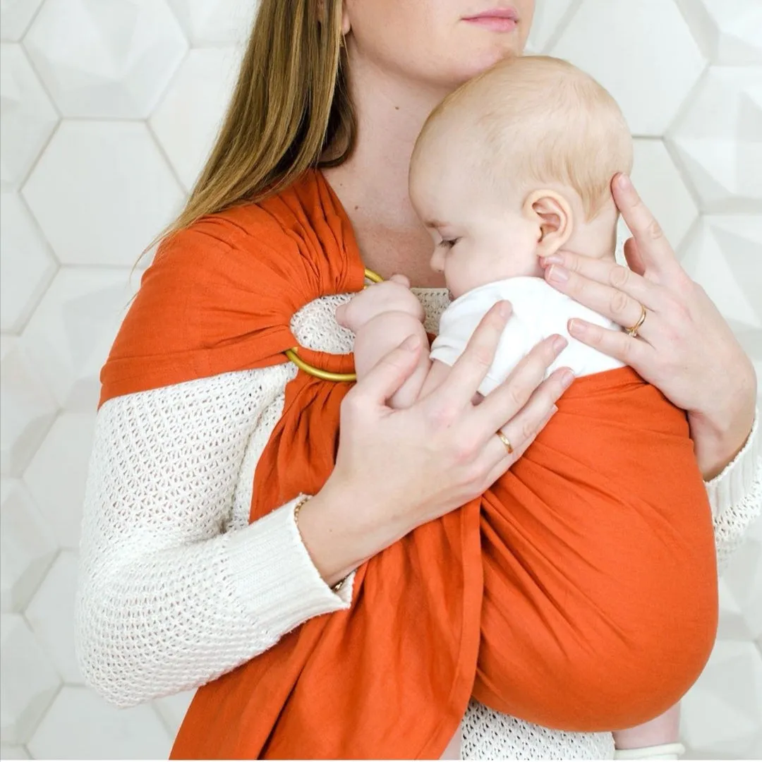 Okrosh ring sling (cotton linen)