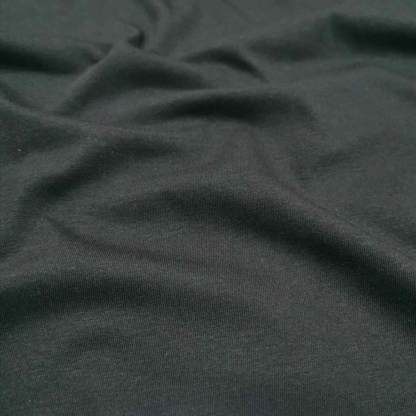Organic Cotton Jersey, Black