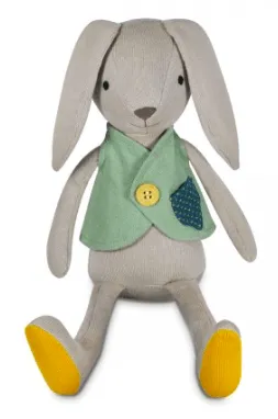 Organic Knit Bunny - Luca