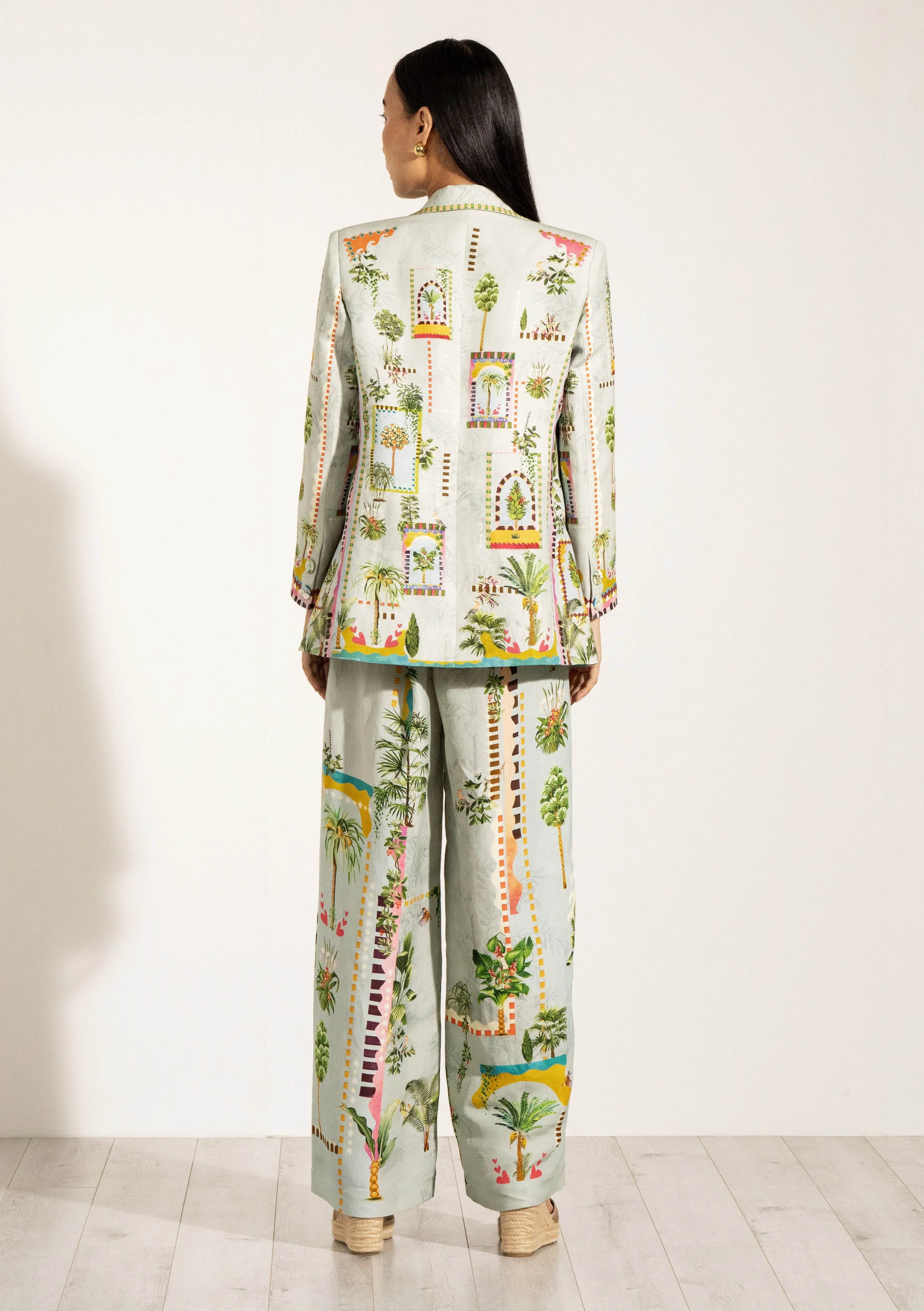 Oslo knot collar jacket and pants