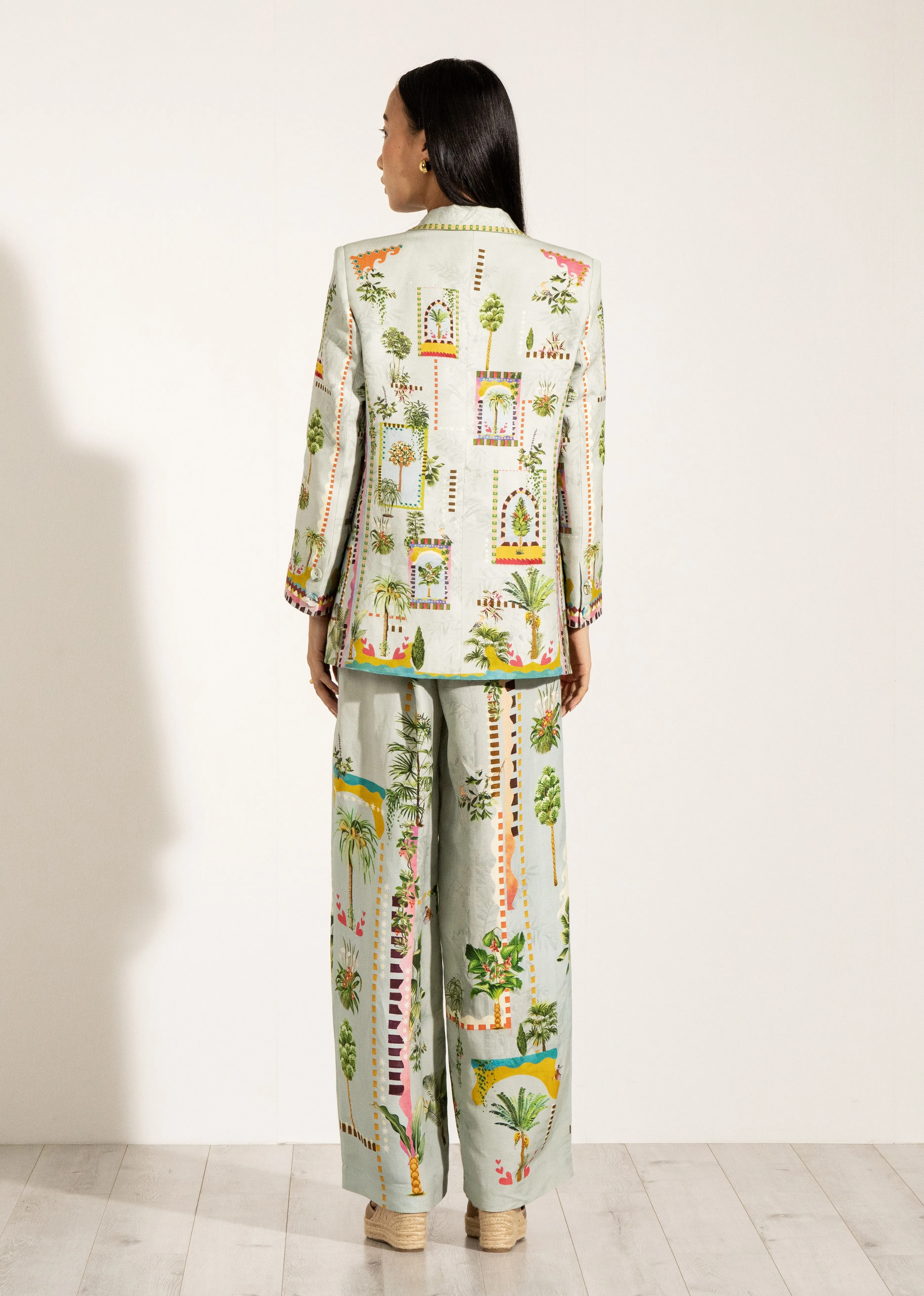 Oslo knot collar jacket and pants