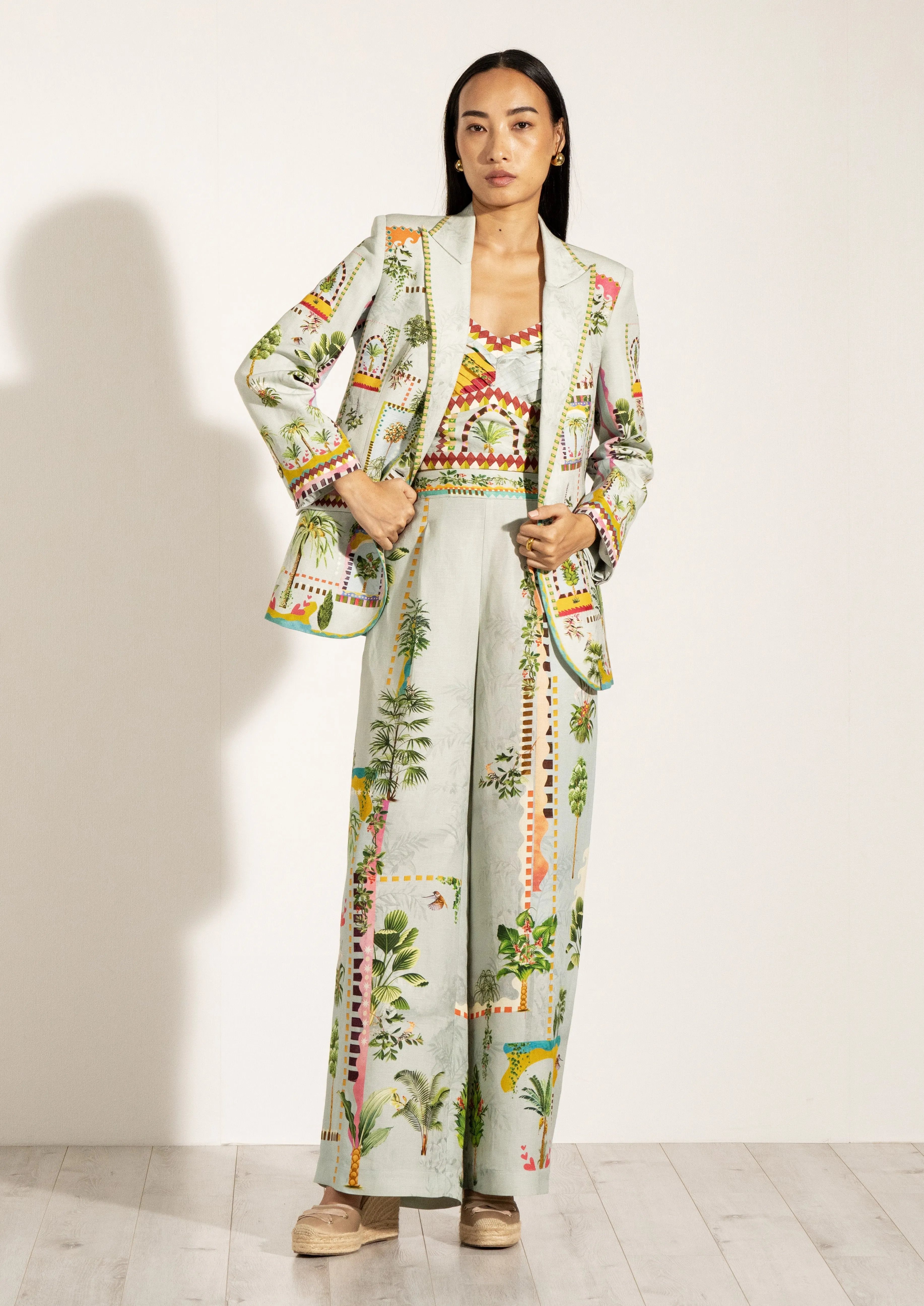 Oslo knot collar jacket and pants