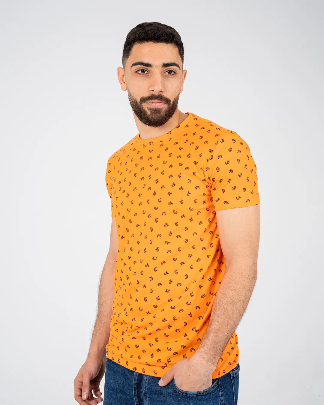 Palm Tree Short Sleeve Mens T-shirt