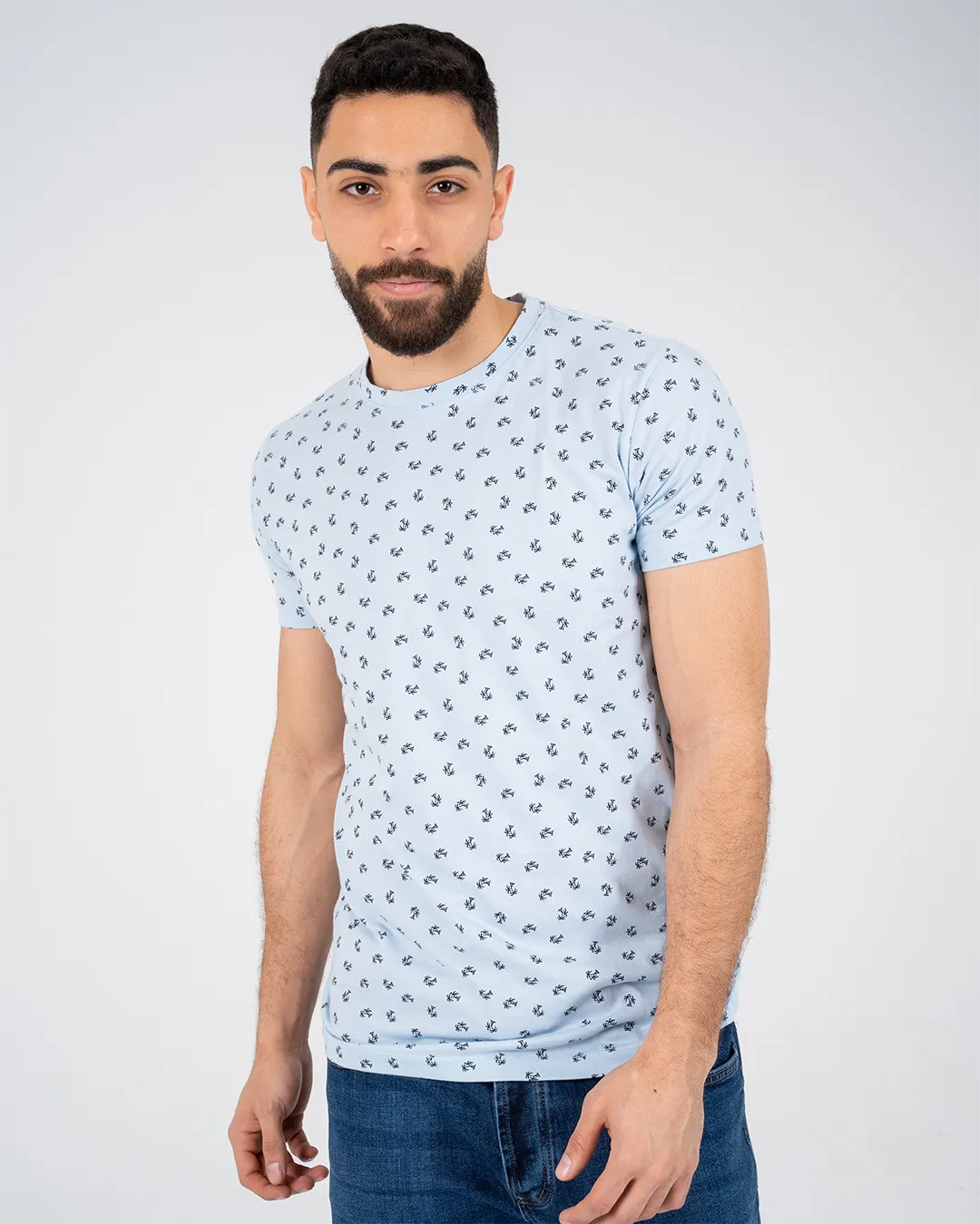 Palm Tree Short Sleeve Mens T-shirt