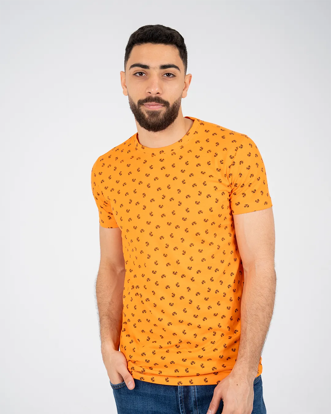 Palm Tree Short Sleeve Mens T-shirt