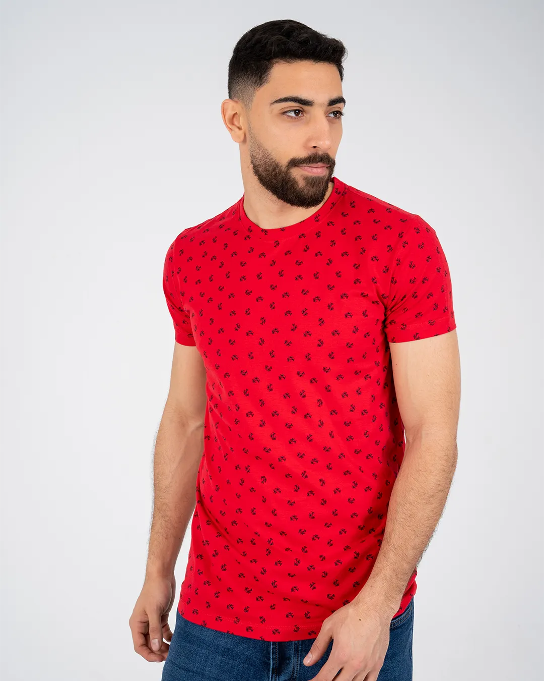 Palm Tree Short Sleeve Mens T-shirt