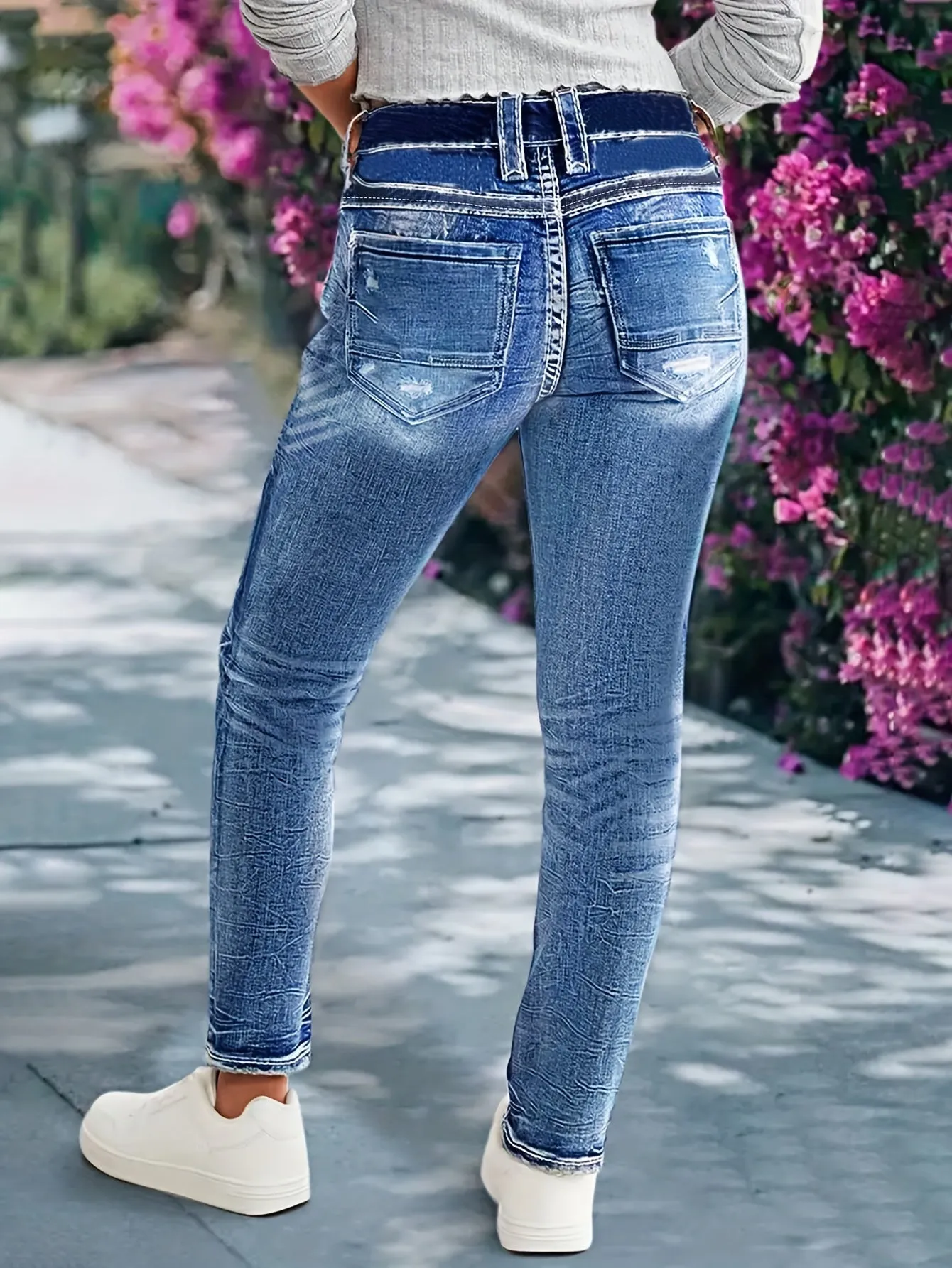 Petite Stretchy Skinny Jeans – Comfortable & Stylish Fit