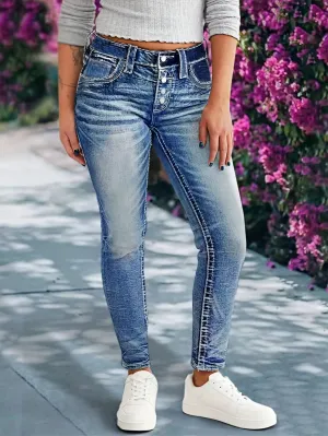 Petite Stretchy Skinny Jeans – Comfortable & Stylish Fit