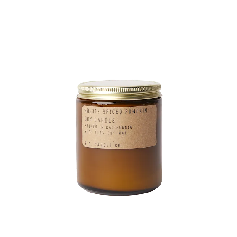 P.F. Candle Co. - Spiced Pumpkin - 7.2 oz Standard Soy Candle