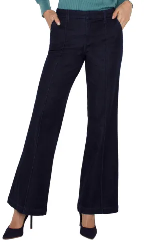 Pintuck Seamed Trouser Jean