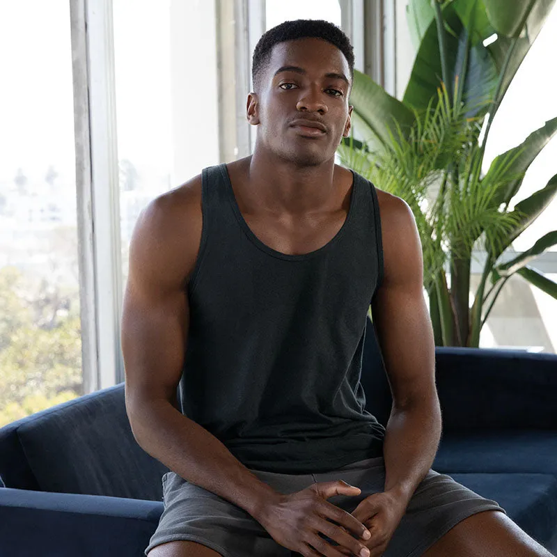 PlanNet men's fine jersey tank
