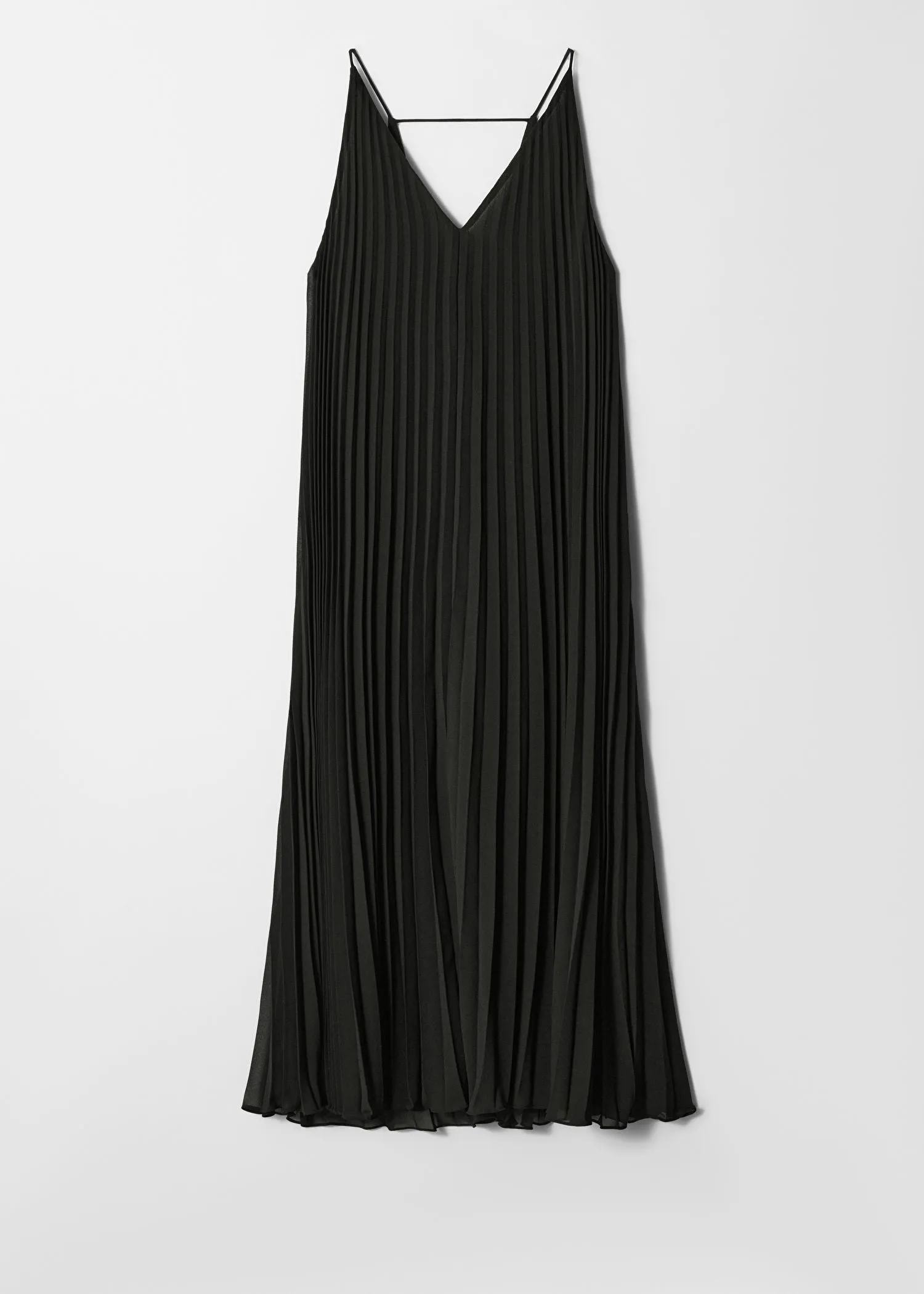 Pleated Maxi Dress