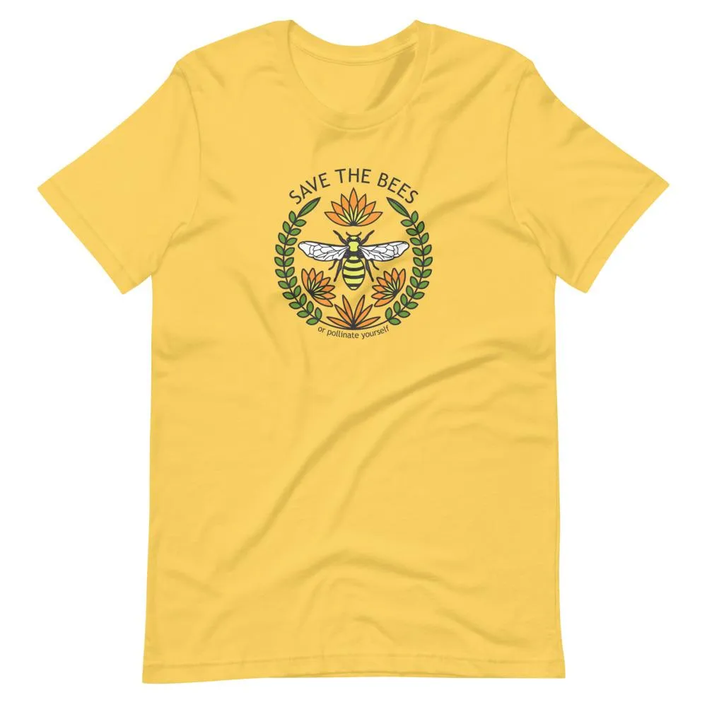 Pollinate Yourself Colorways | Unisex Cotton Crew | Various Colors