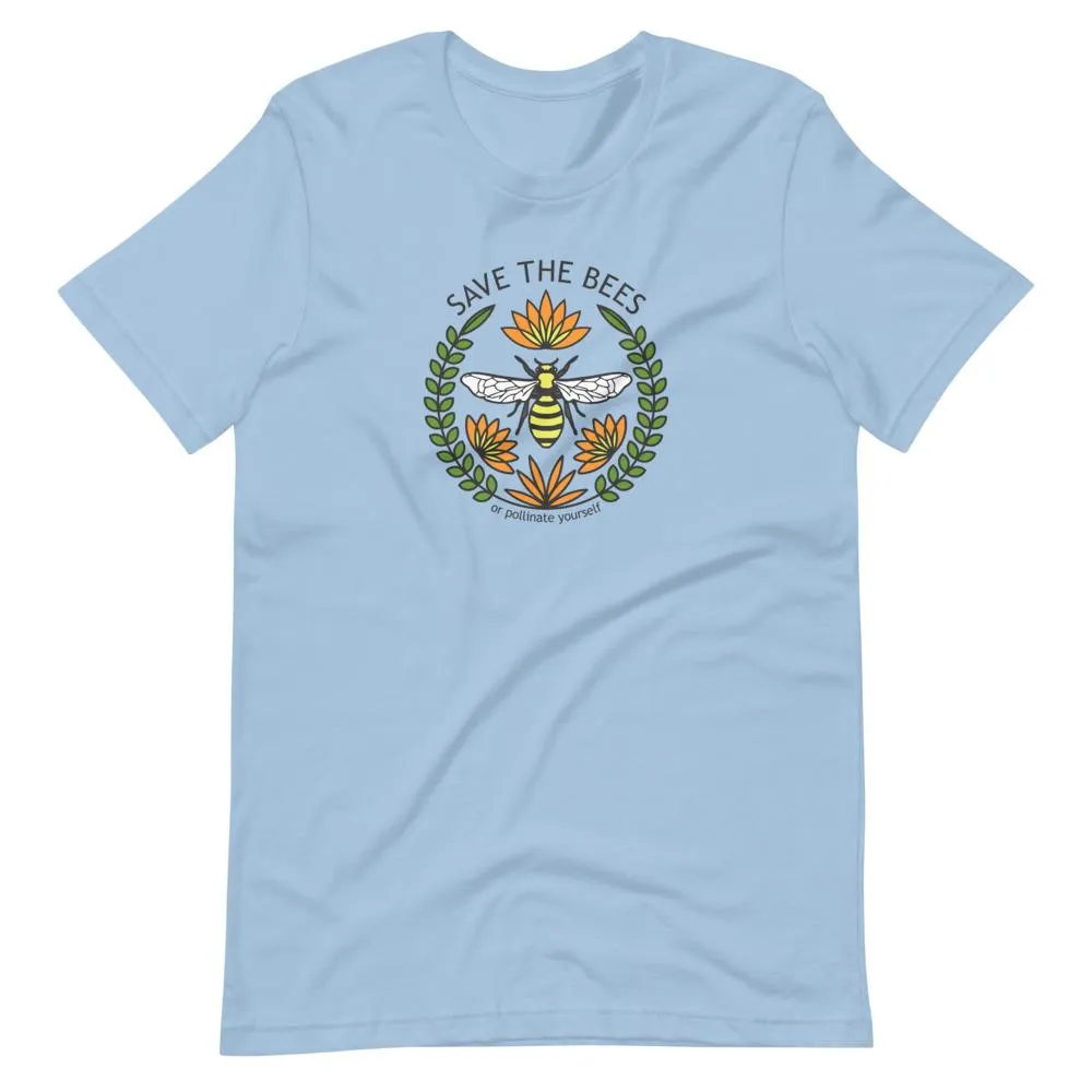 Pollinate Yourself Colorways | Unisex Cotton Crew | Various Colors