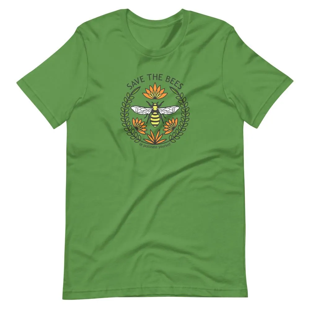 Pollinate Yourself Colorways | Unisex Cotton Crew | Various Colors