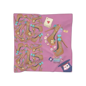 Poly Scarf 'Eat me drink me'