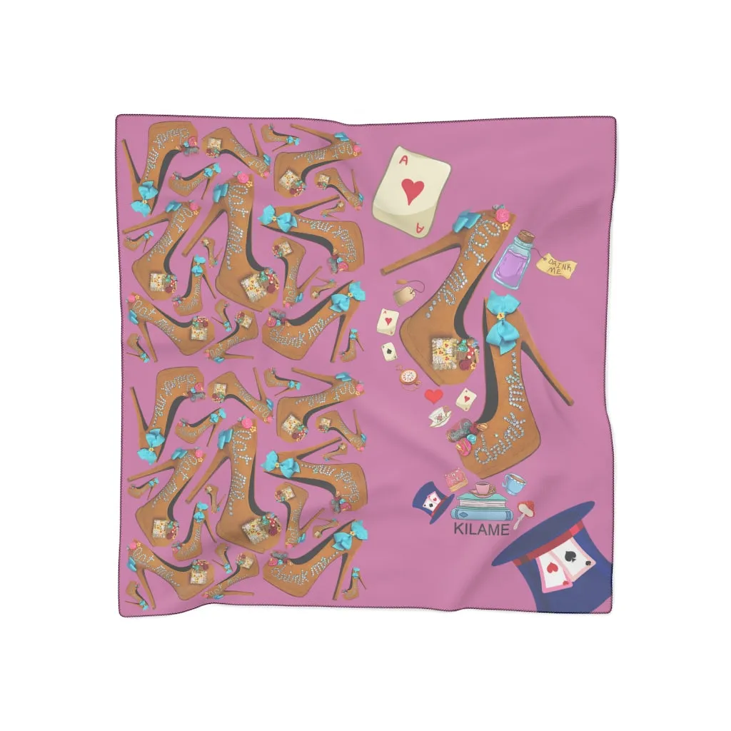 Poly Scarf 'Eat me drink me'