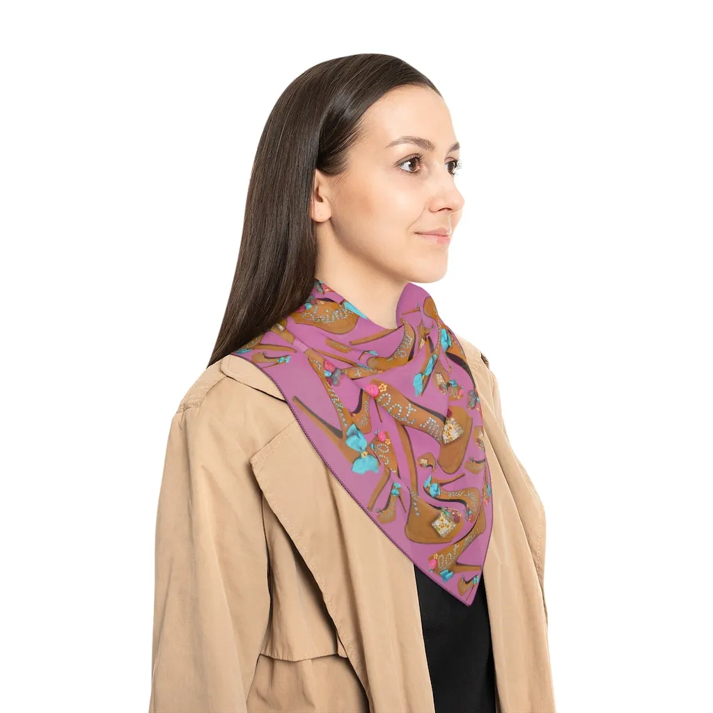 Poly Scarf 'Eat me drink me'