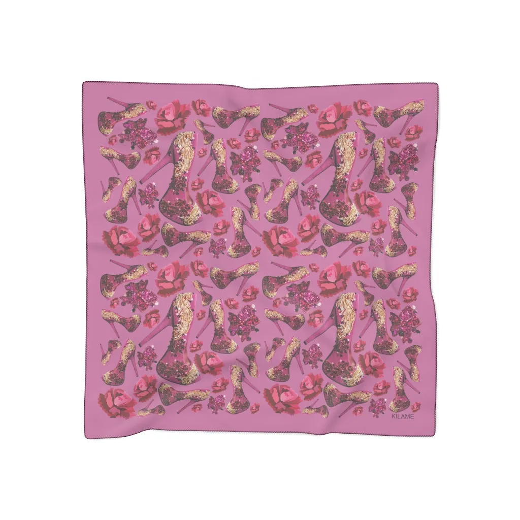 Poly Scarf 'Pink Diamond'
