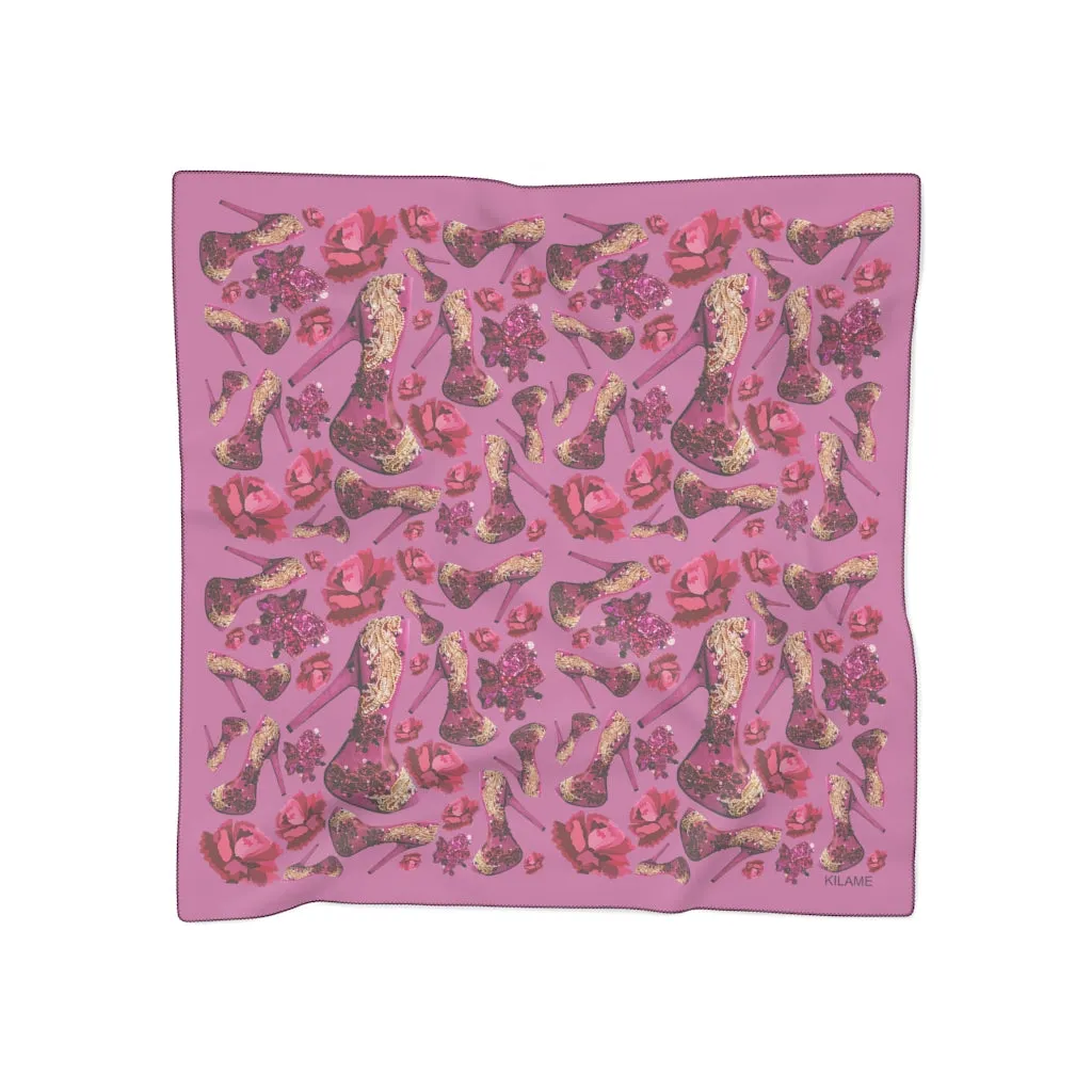 Poly Scarf 'Pink Diamond'