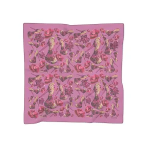 Poly Scarf 'Pink Diamond'
