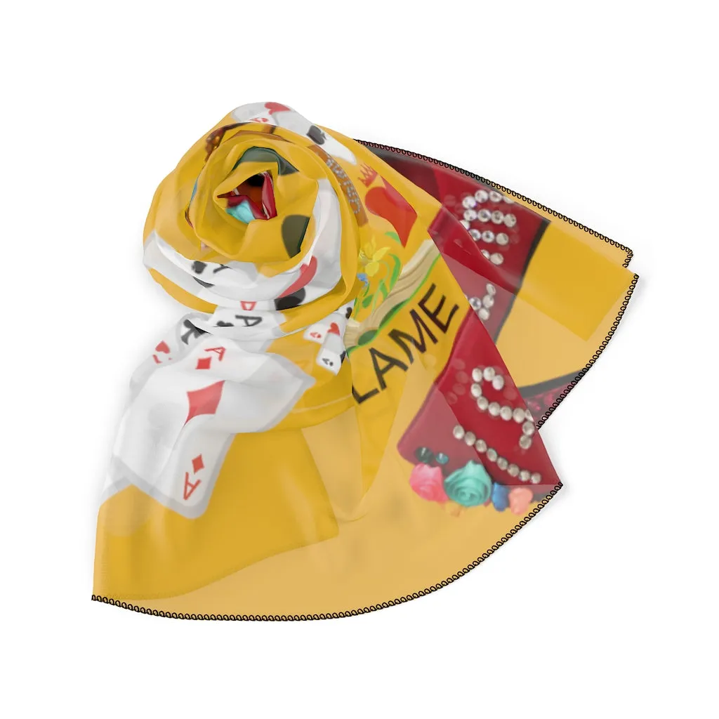 Poly Scarf 'White Rabbit'