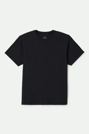 Premium Cotton S/S Pocket T-Shirt - Black