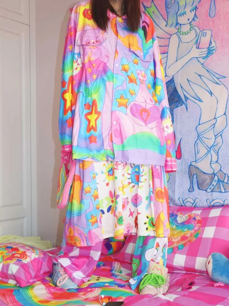 Printed Relaxed Fit Shirt