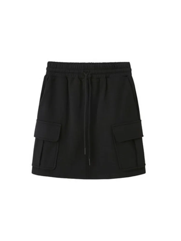 pullover sweatshirt  ＆ A-Line Skirts