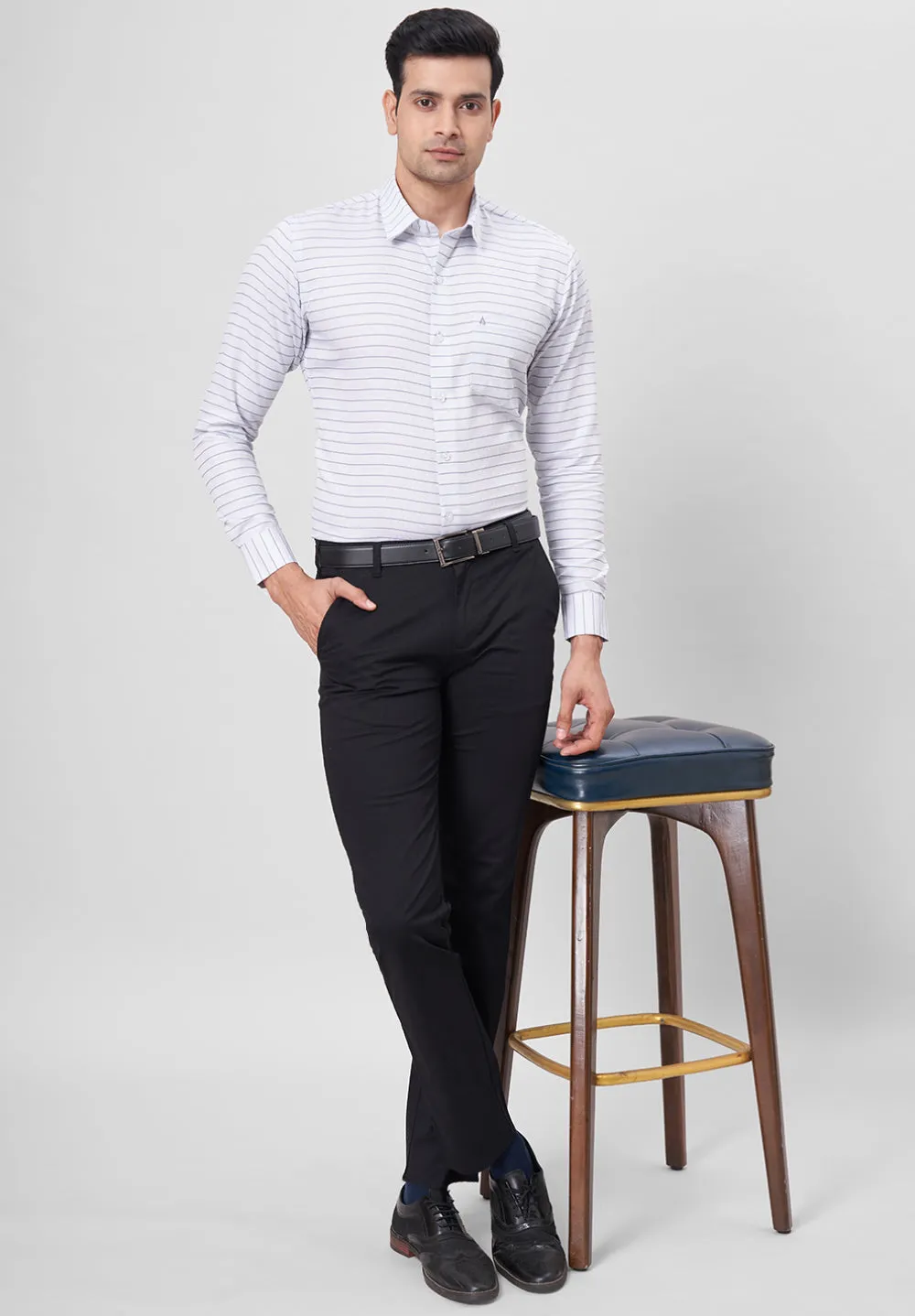 Pure Cotton Formal-Slim Fit Shirt - S42644