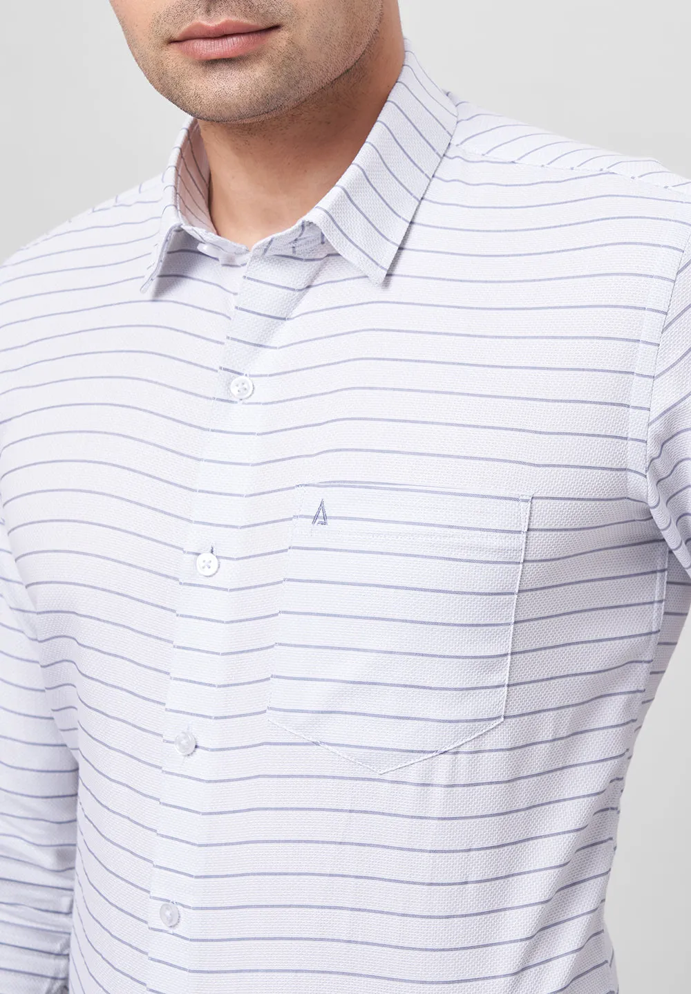 Pure Cotton Formal-Slim Fit Shirt - S42644