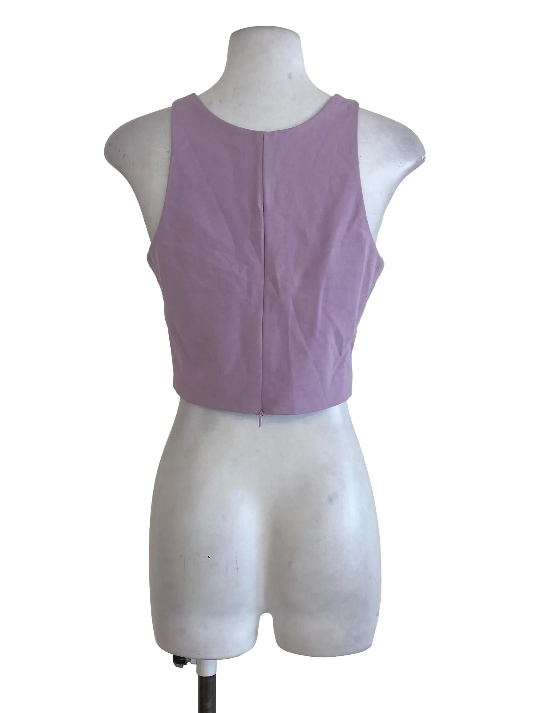 Purple Plain Tank Top