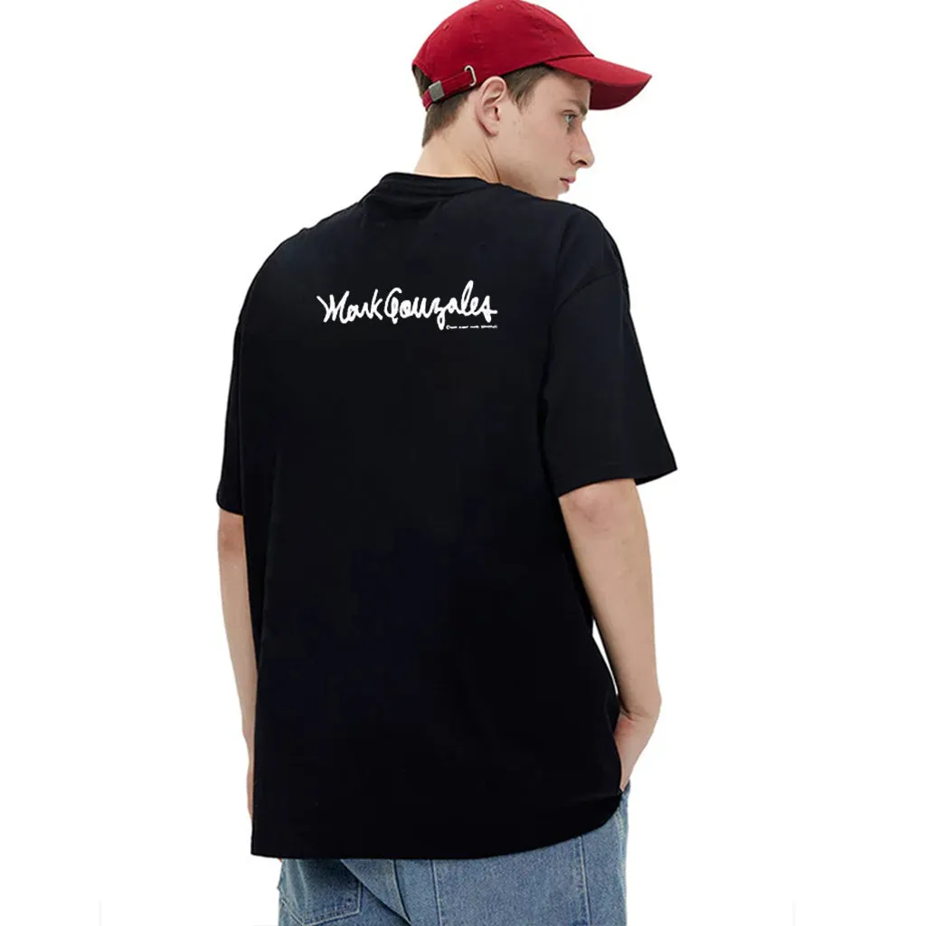 "Casual retro high street men's pattern simple" T-shirt
